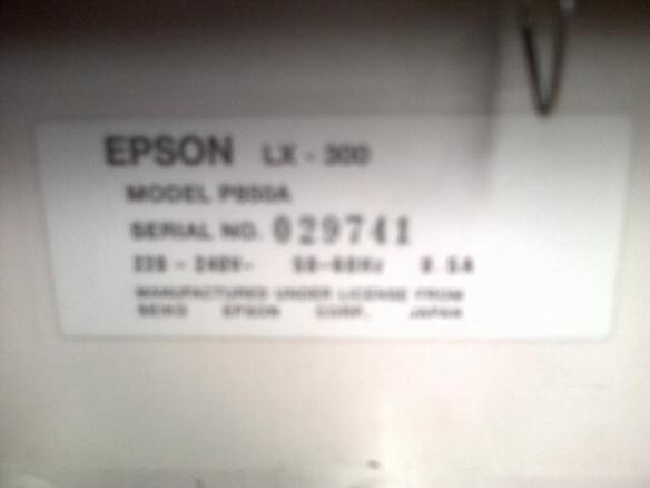 Dijual Printer EPSON LX-300